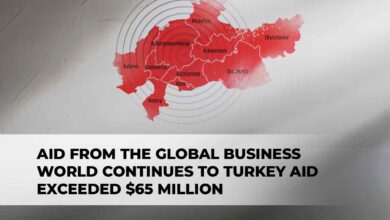 Aid from the Global Business World Continues to Turkey: Aid Exceeded $65 Million